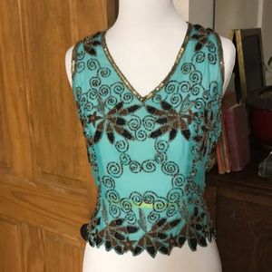 Beaded Tank Top